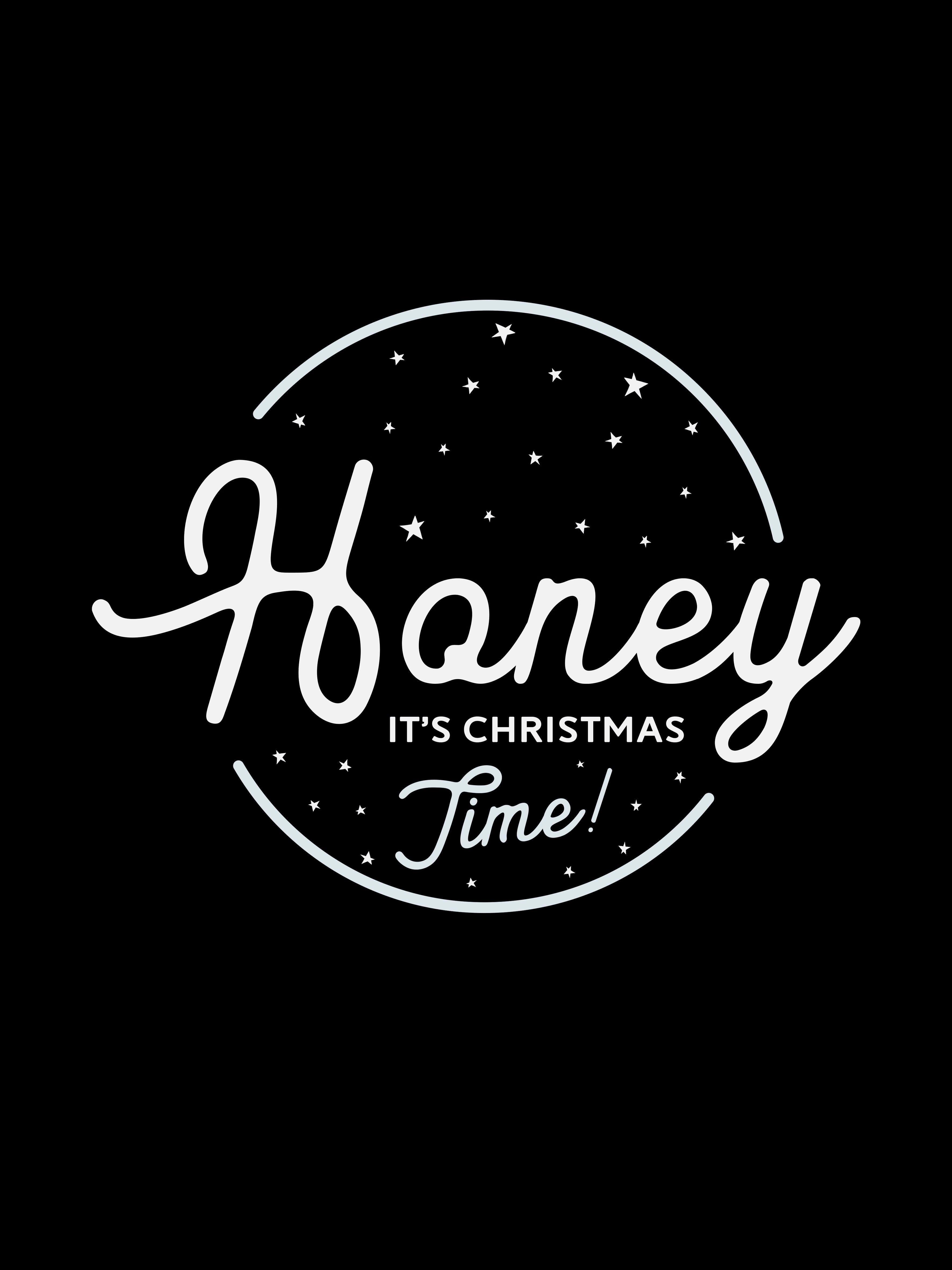 LAMINA HONEY IT’S CHRISTMAS TIME